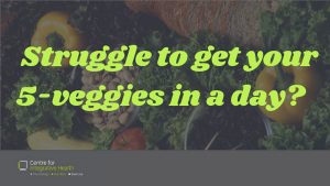 Struggle to get your 5 Veggies in a day
